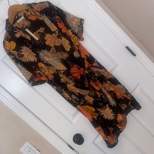 Multicolored flowery dress